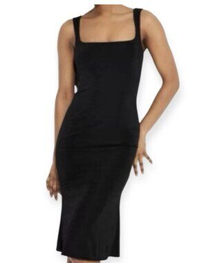 Elegant Black Sleeveless Dress